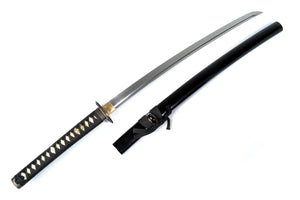 Yin Yang Clay Tempered Manganese Samurai Katana