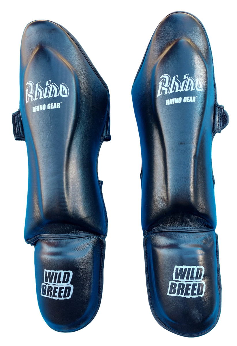 Rhino Shin & Instep Made from leather Adelaide martial arts shop