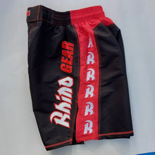 Rhino MMA/Grappling Short - Black/Red