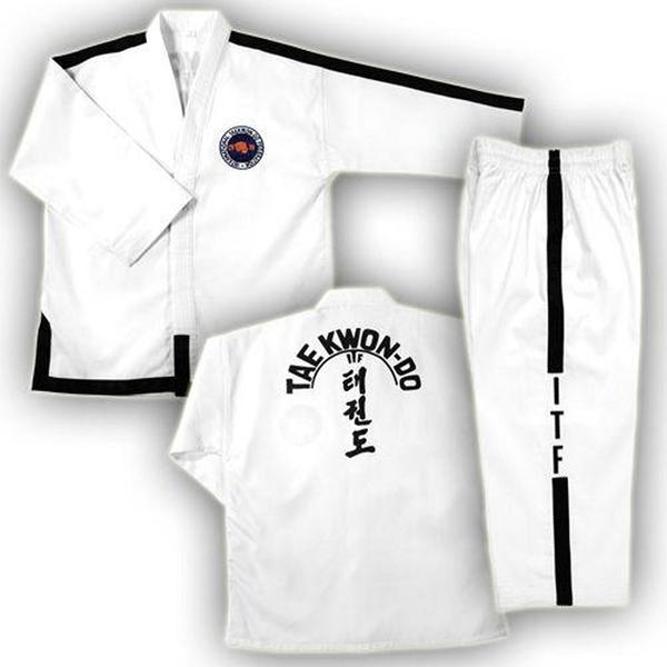 ITF INTERNATIONAL Black Belt TaeKownDo Uniform