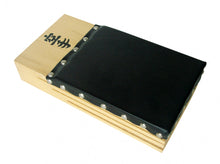 Makiwara Board Black Leather Pad - large