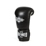 Rhino Quality Leather Boxing Gloves - Black or Red