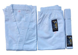 9oz Rhino Karate Uniforms - White