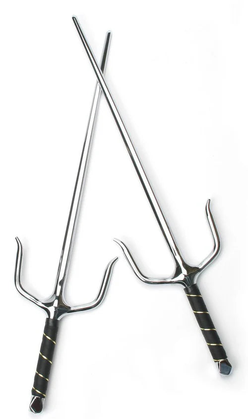 Sai, Chrome Metal - 1 pair