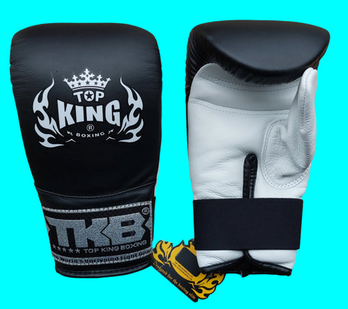 Top King Leather Bag Glove closed Thumb - Size M only