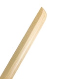 Bokken Wooden White Beech 40" - Included Tsuba