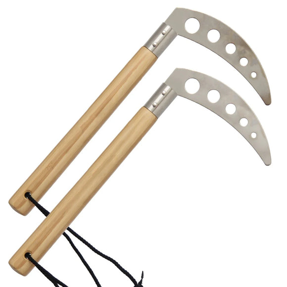 Kama, Wooden Rattan - 1 pair