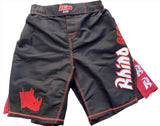 Rhino MMA/Grappling Short - Black/Red