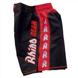 Rhino MMA/Grappling Short - Black/Red