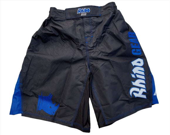 Rhino MMA/Grappling Short - Black/Blue