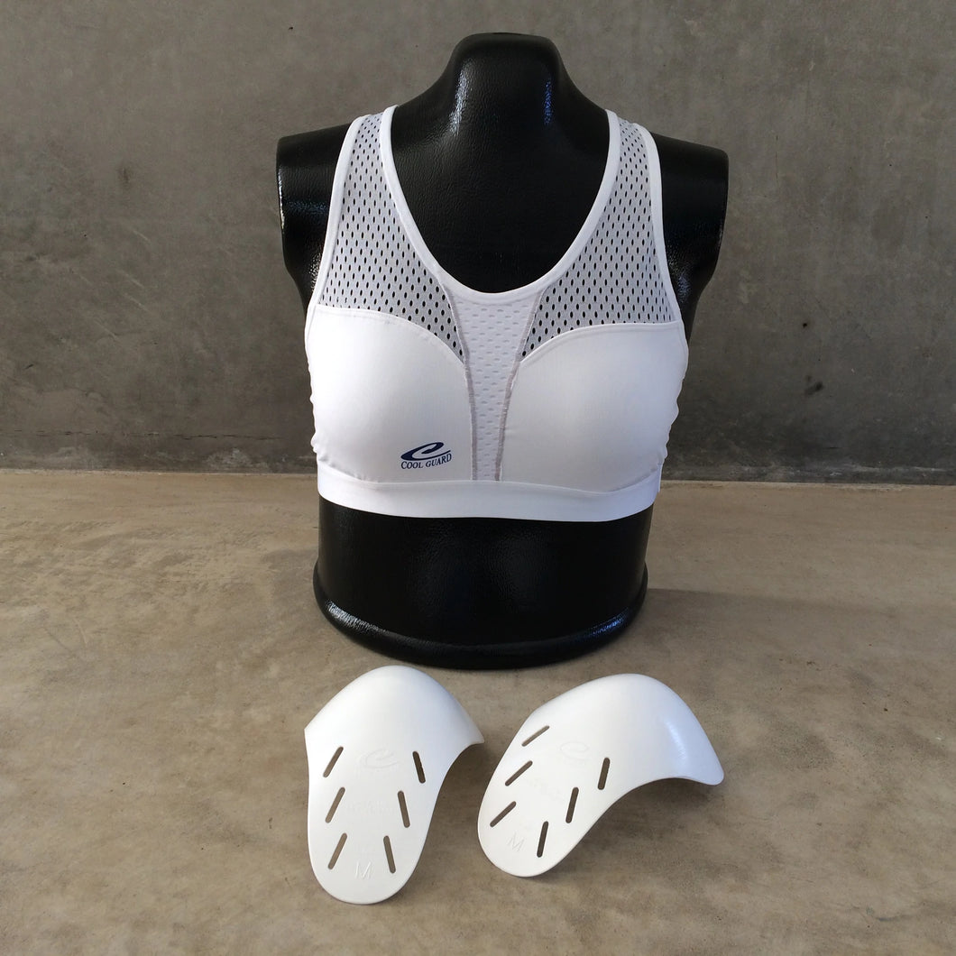 Female chest online protector