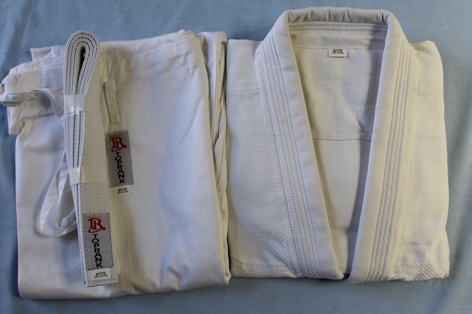 Top Rank Judo Gi Uniforms - White