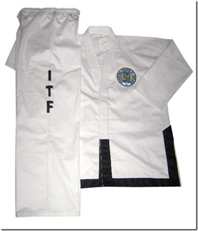 ITF Black Belt TaeKownDo Uniform