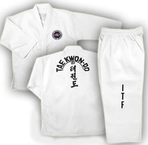 ITF TaeKown Do Uniform - White