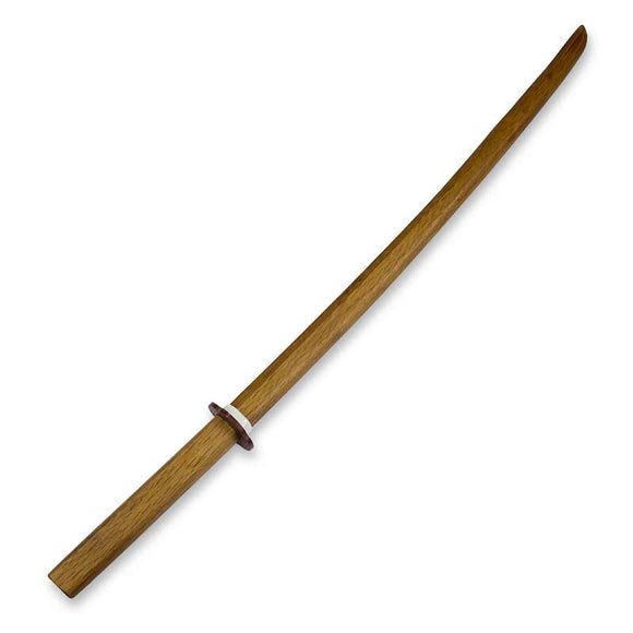 Wood Red Oak Bokken - Included Tsuba