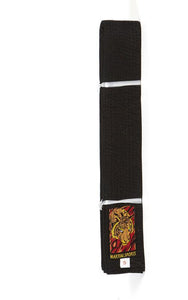 Deluxe Cotton Black Belt – 5cm Wide
