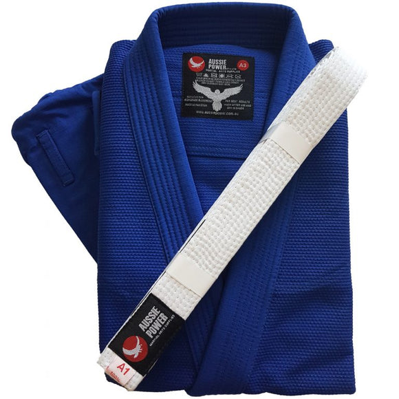 Aussie Power BJJ Uniform - Blue colour