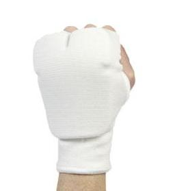 Cotton Hand Mitt - 1 pair Colour White