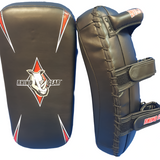 Rhino Pre-Curved Leather Thai Pads (1 pair)